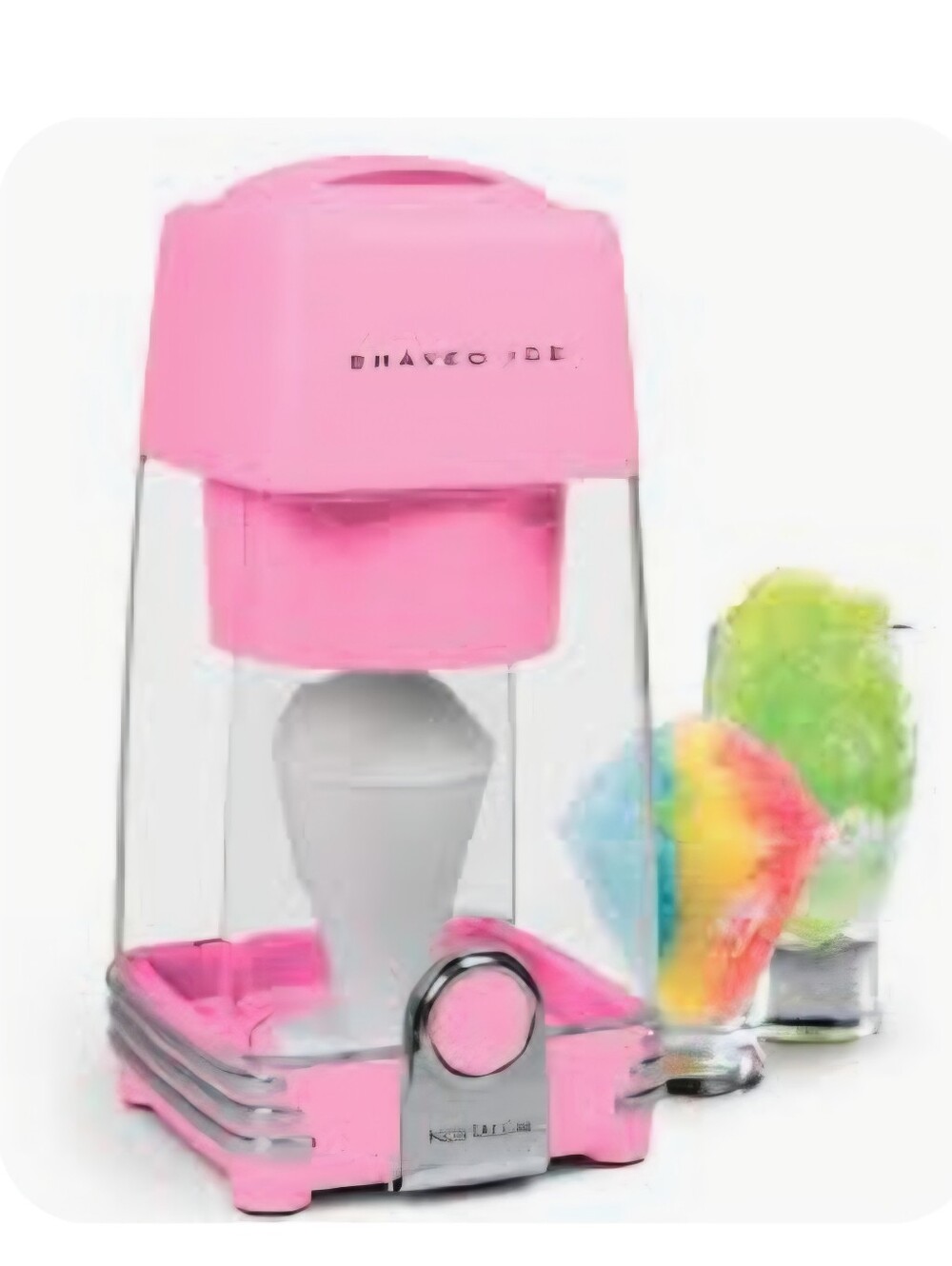 Nostalgia Retro Snow Cone Maker — Pink Shaved Ice Machine